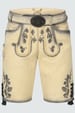 Lederhose Nolan mit Gürtel