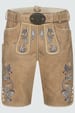 Lederhose Demian mit Gürtel