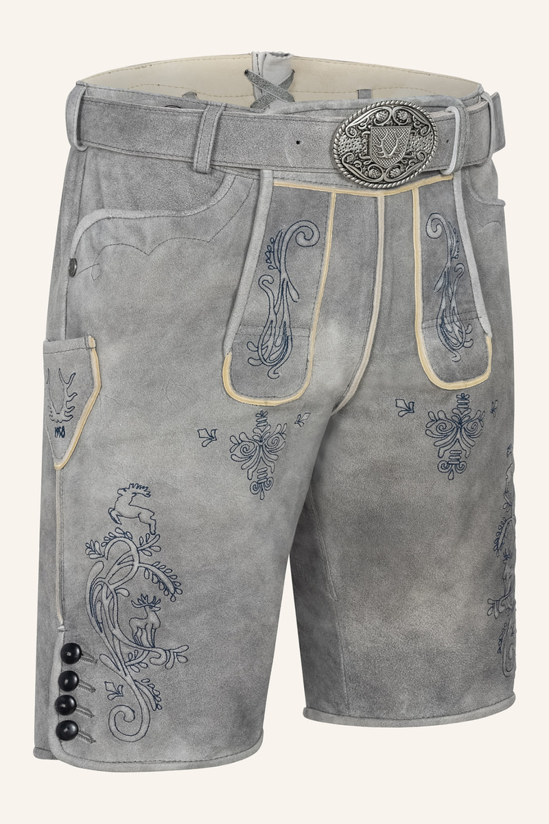 Lederhose Lucius with Belt