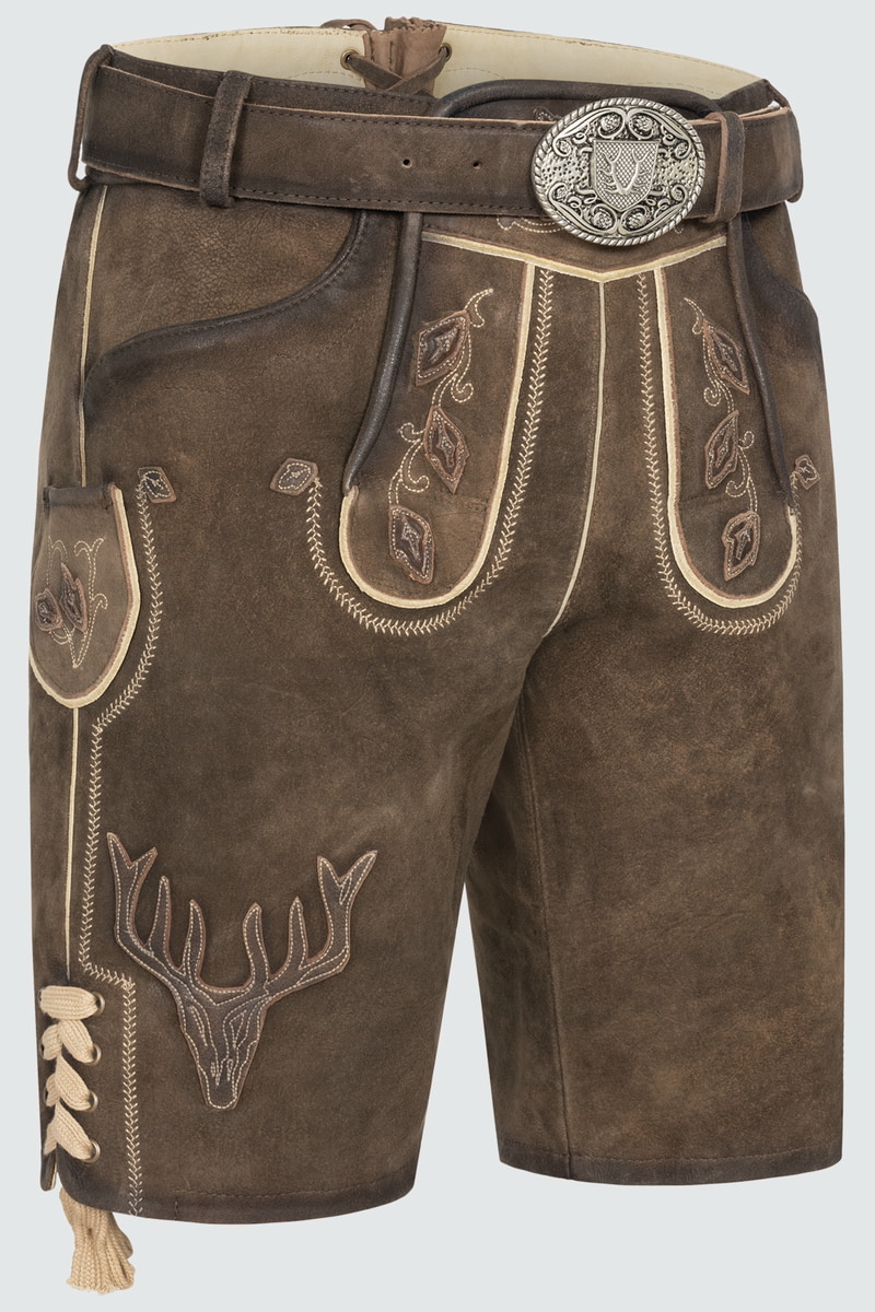 Lederhose Werner with belt