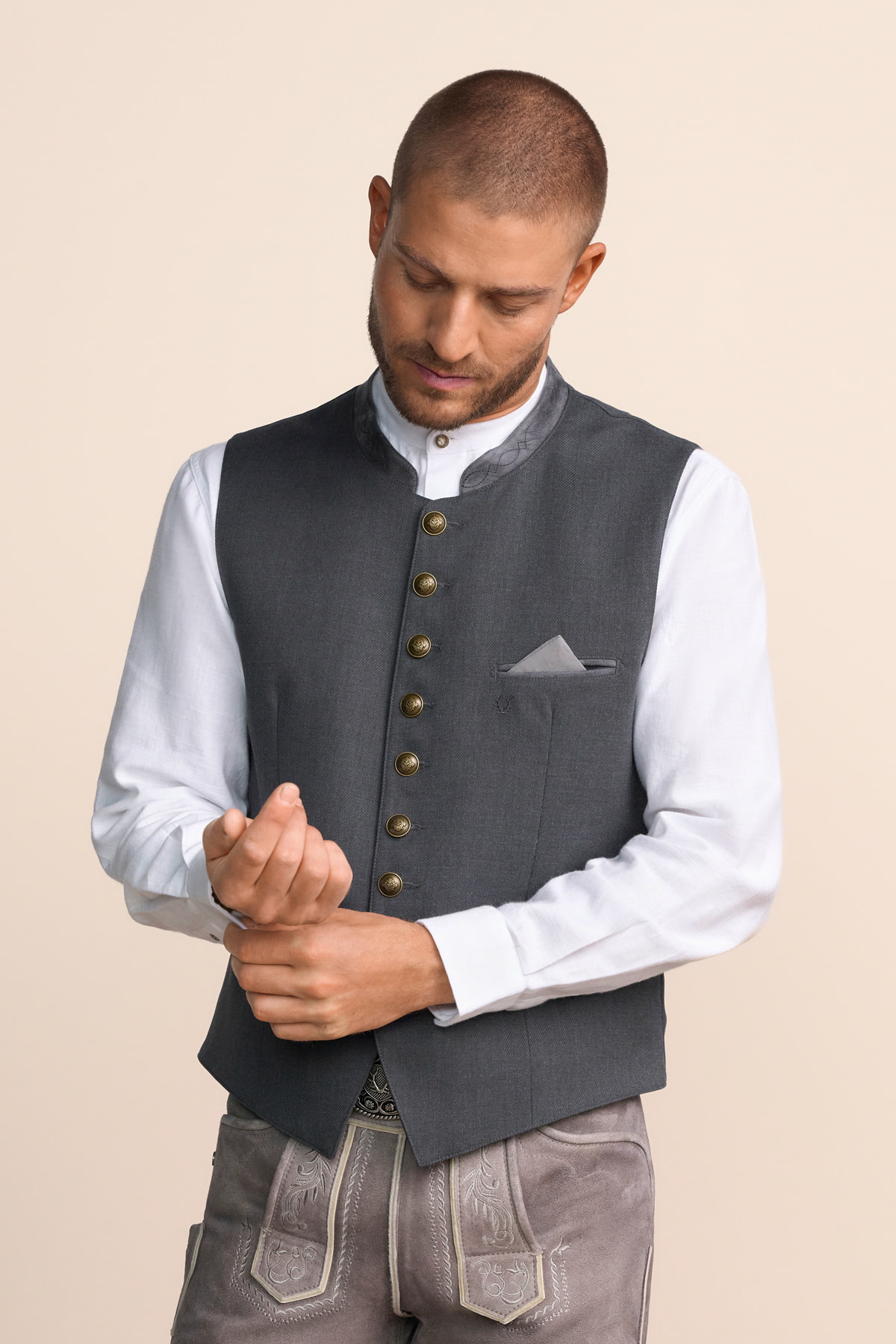 Trachten waistcoat Nikolaos