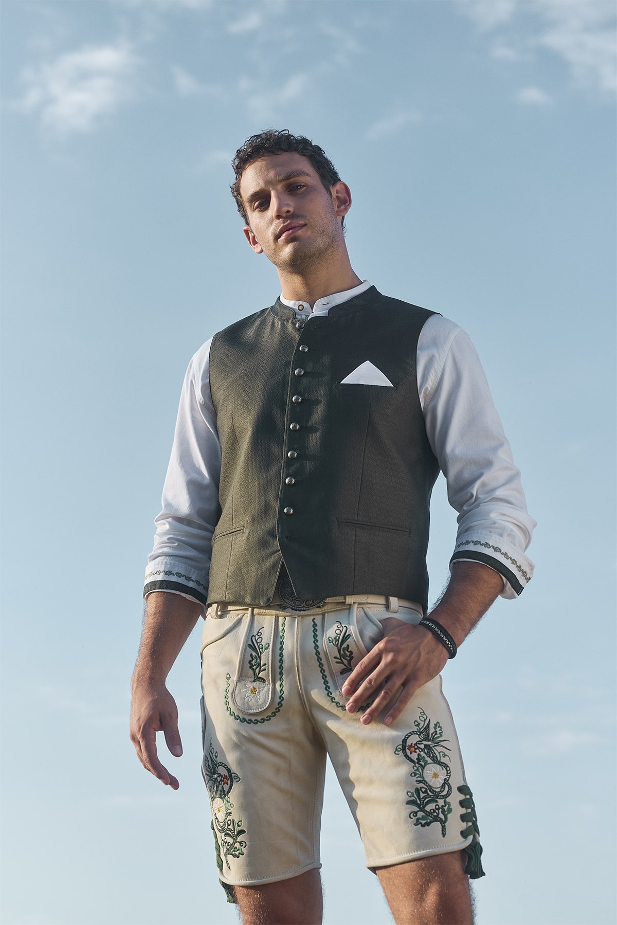 Trachten waistcoat Malino