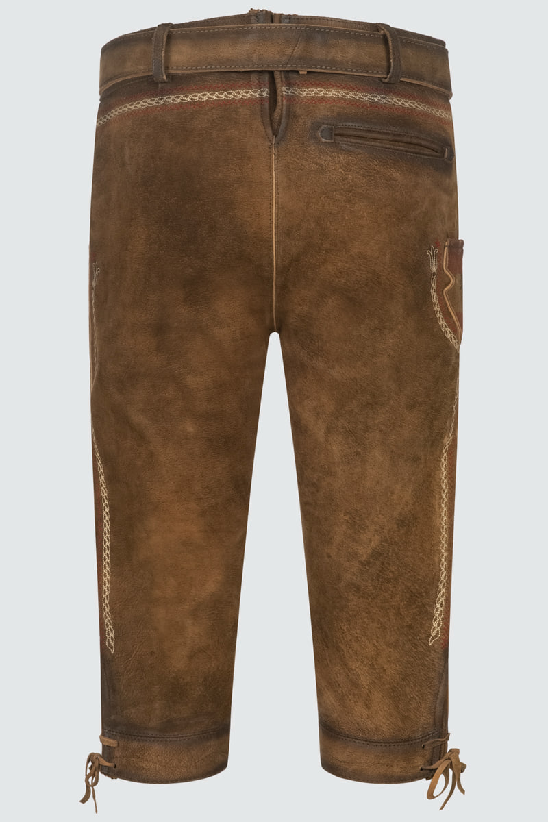 Lederhose Mei Hoamat Kniebund