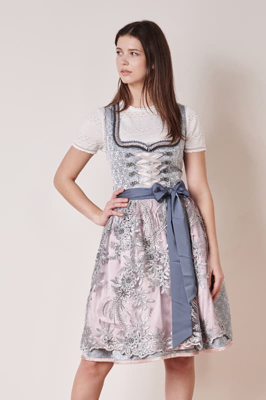 Krüger Madl Dirndl Krüger Dirndl 'Aria' mit Spitzenschürze 416665, G günstig online kaufen