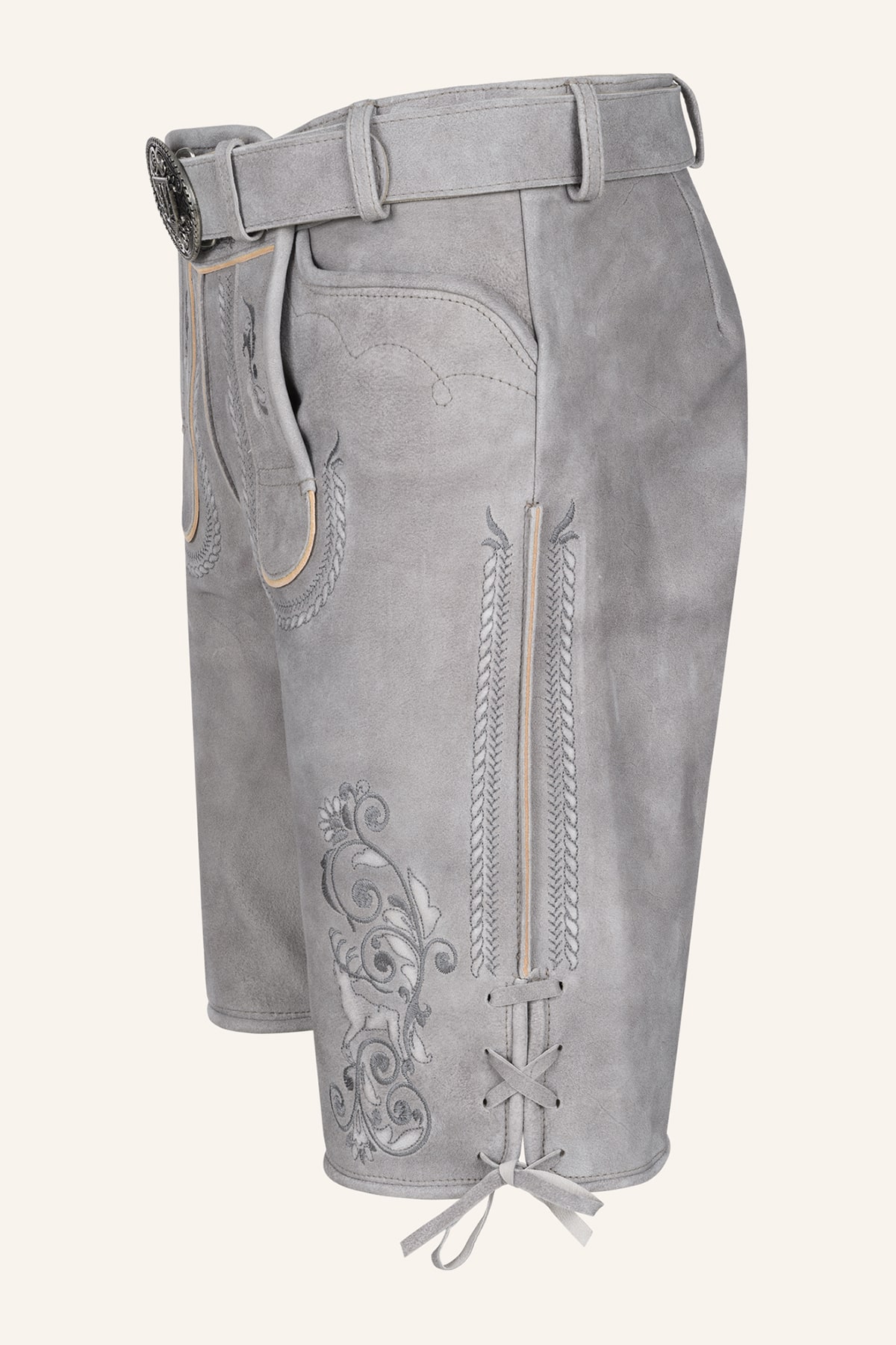 Lederhose Norwin mit Gürtel