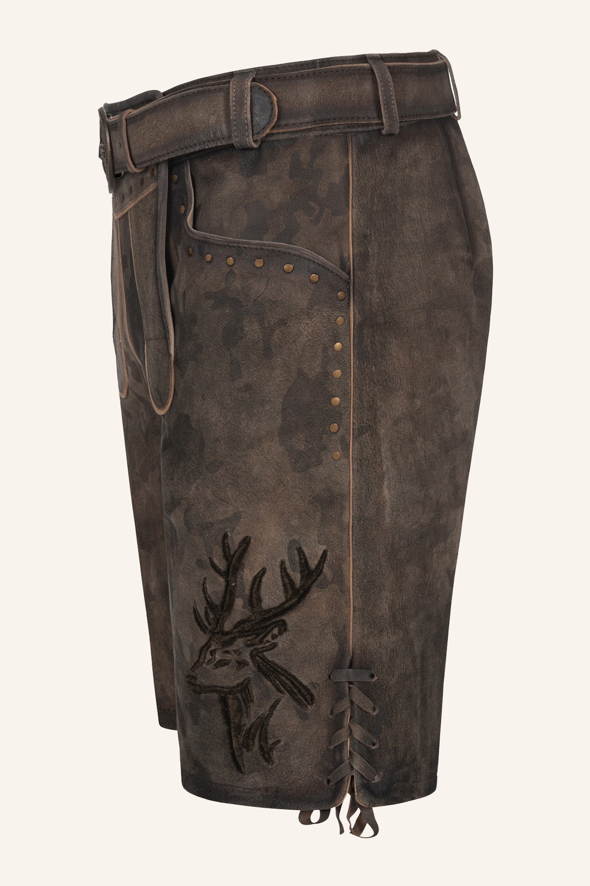 Lederhose Matze with belt 