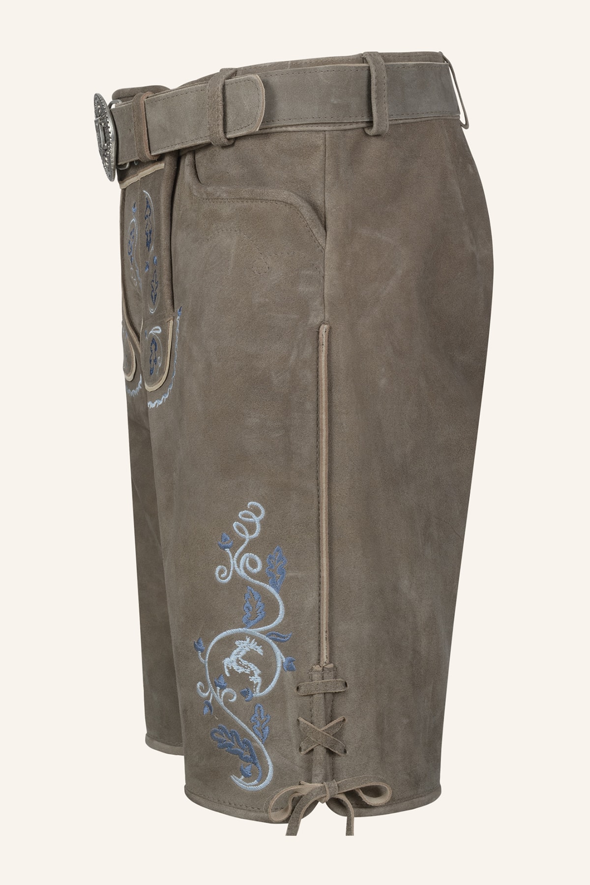 Lederhose Malik mit Gürtel