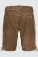 Lederhose Lean mit Gürtel