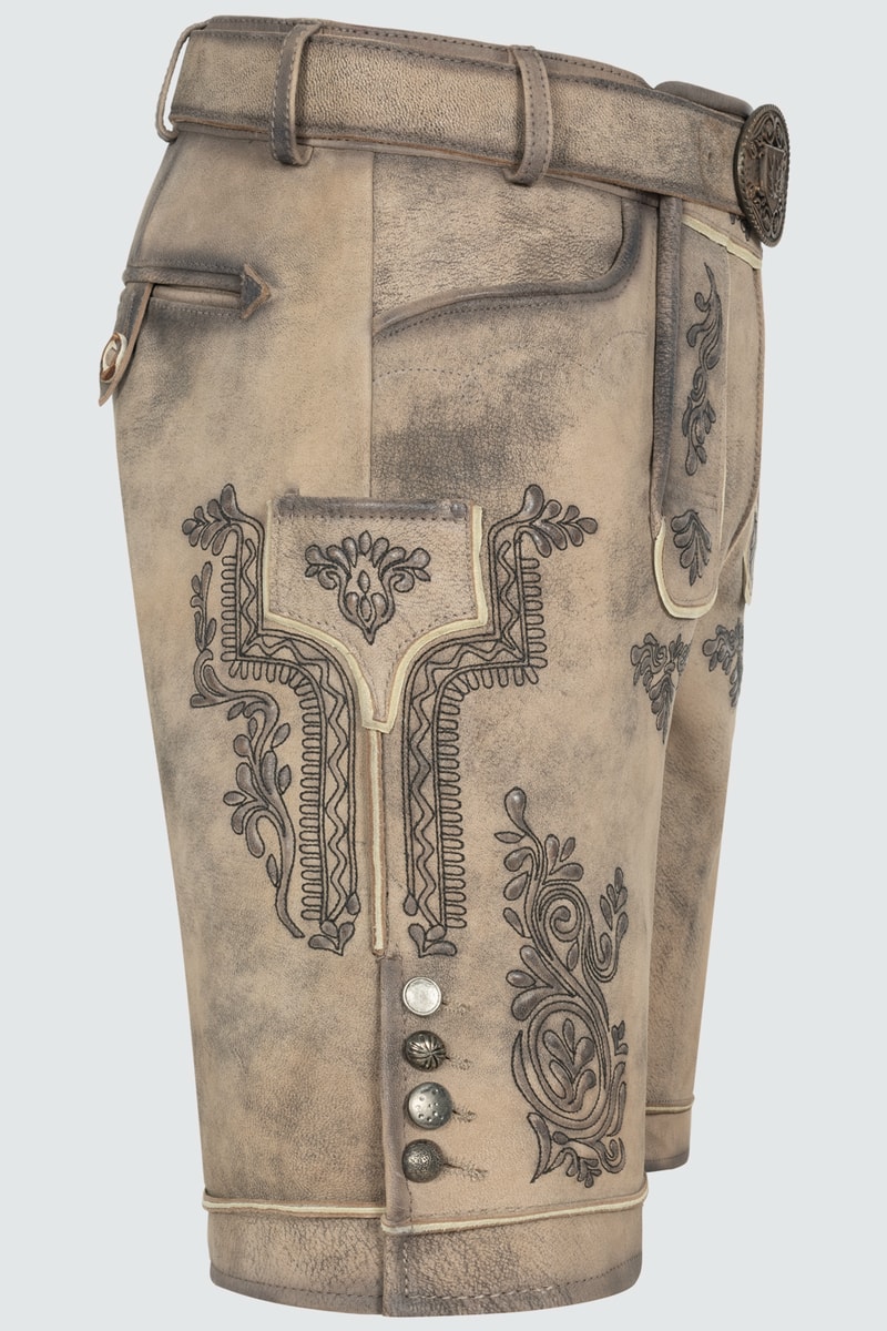 Lederhose Rob mit Gürtel