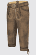Lederhose Leander mit Gürtel