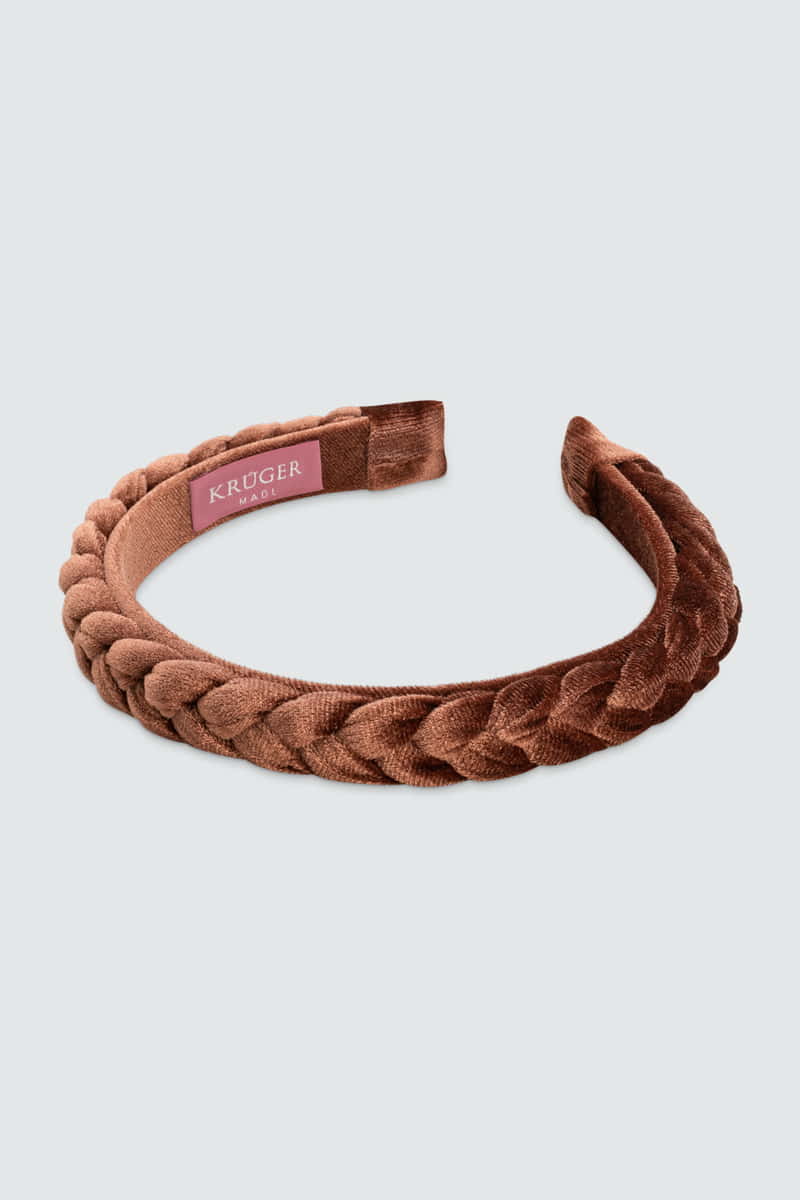 Slim velvet hairband