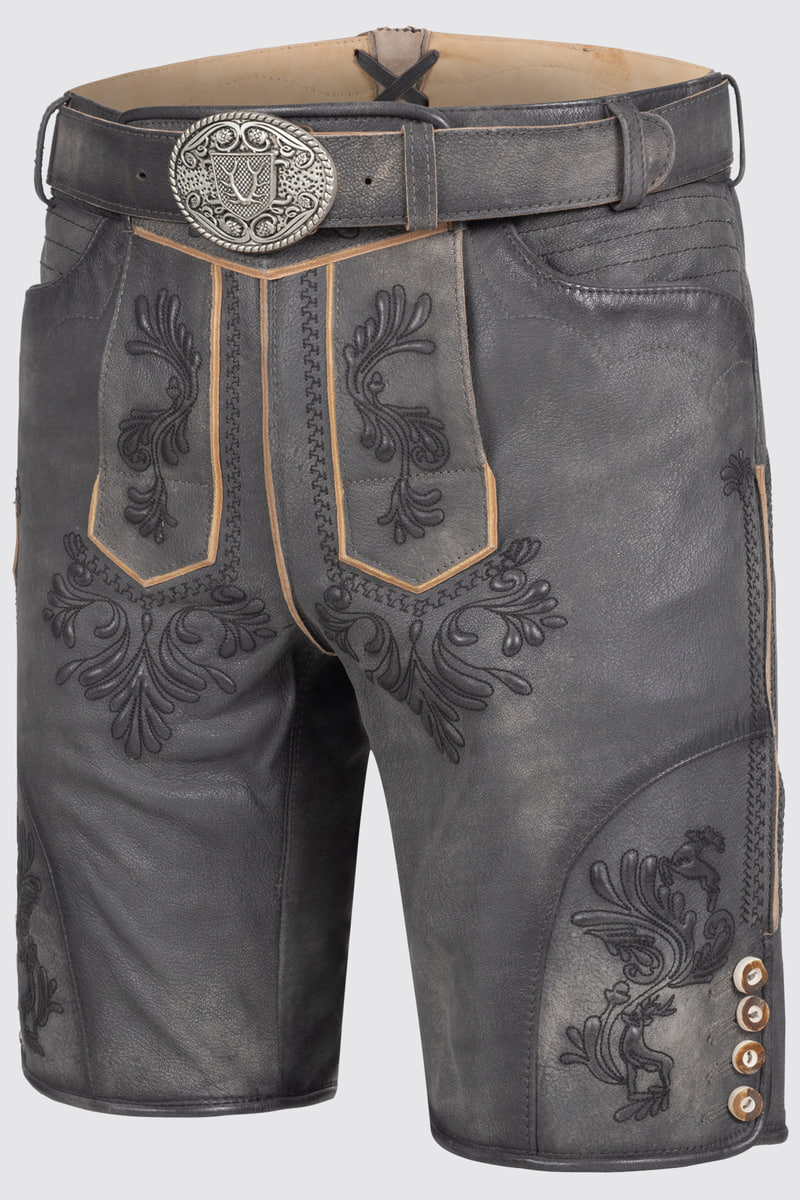 Lederhose Tino with belt