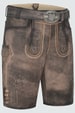 Lederhose Brody mit Gürtel