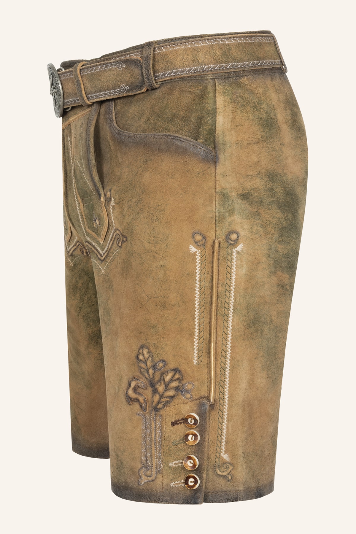 Lederhose Milo with belt