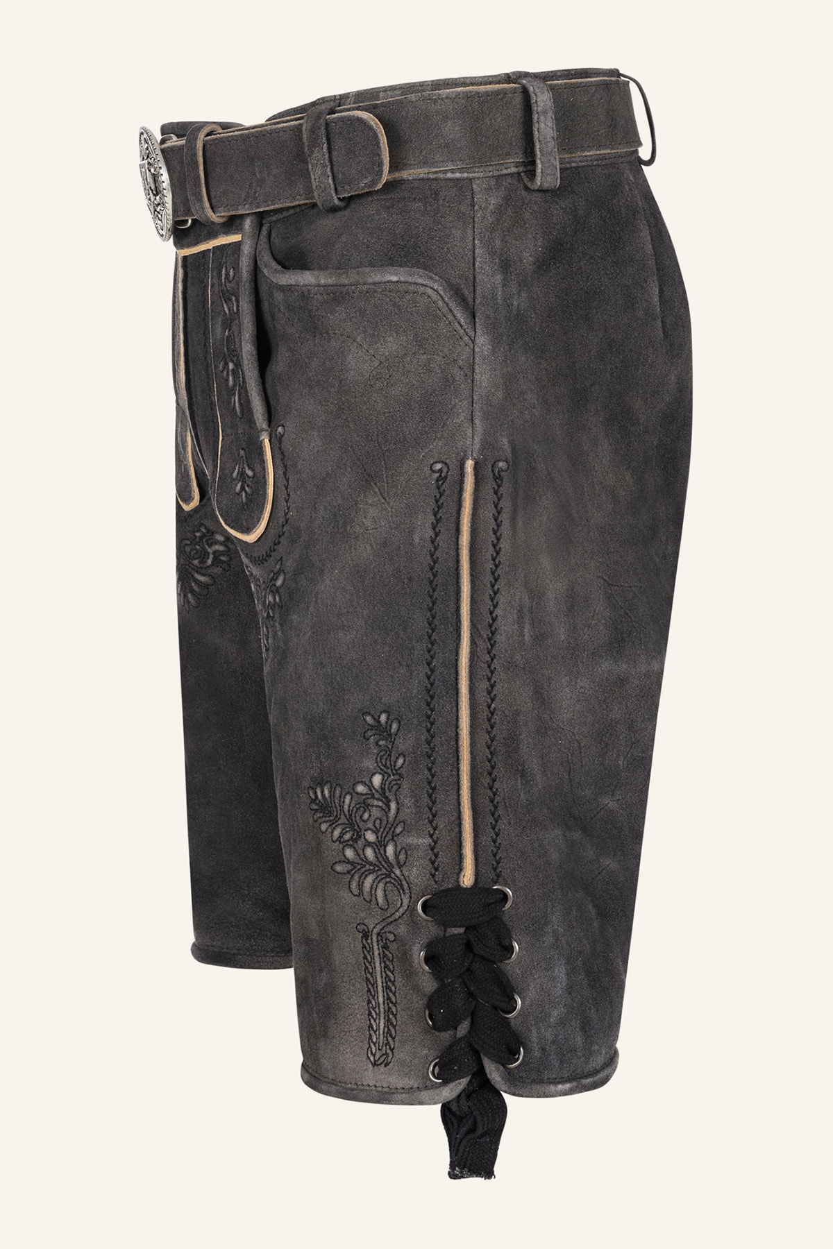 Lederhose Marenor mit Gürtel