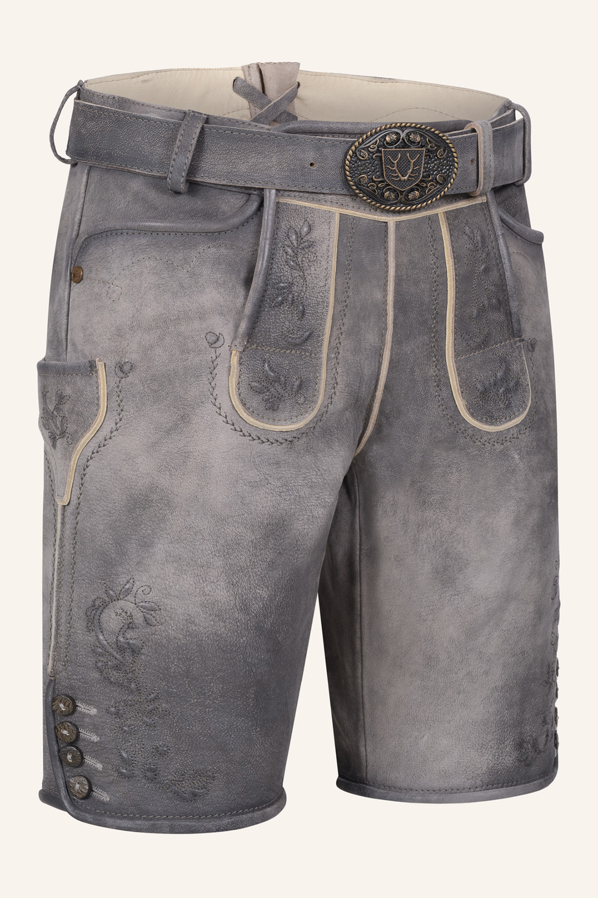 Lederhose Wincent mit Gürtel