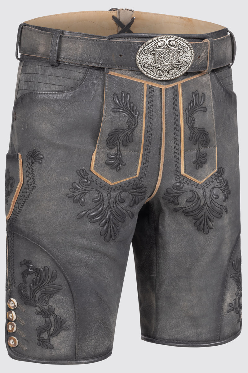 Lederhose Tino with belt