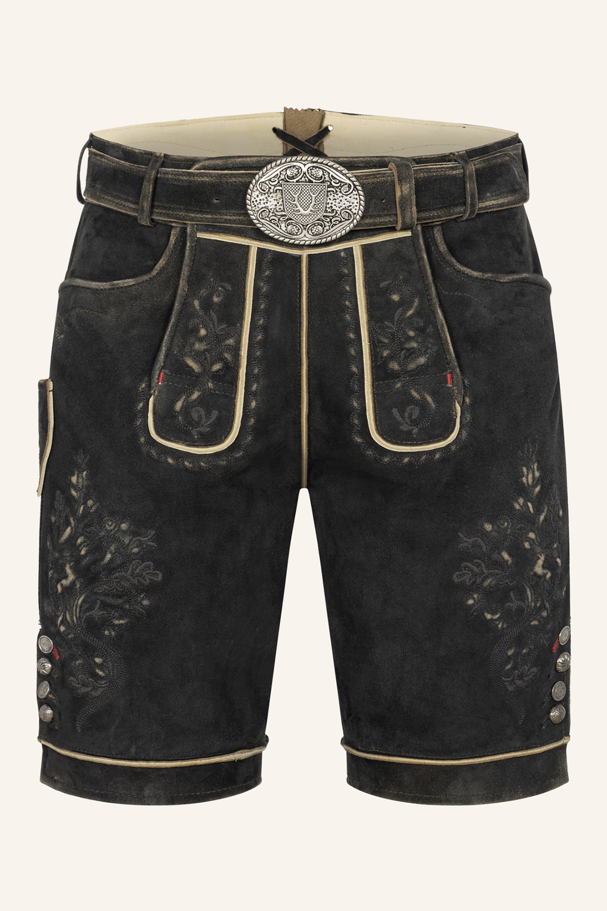 Lederhose Kuno with Belt