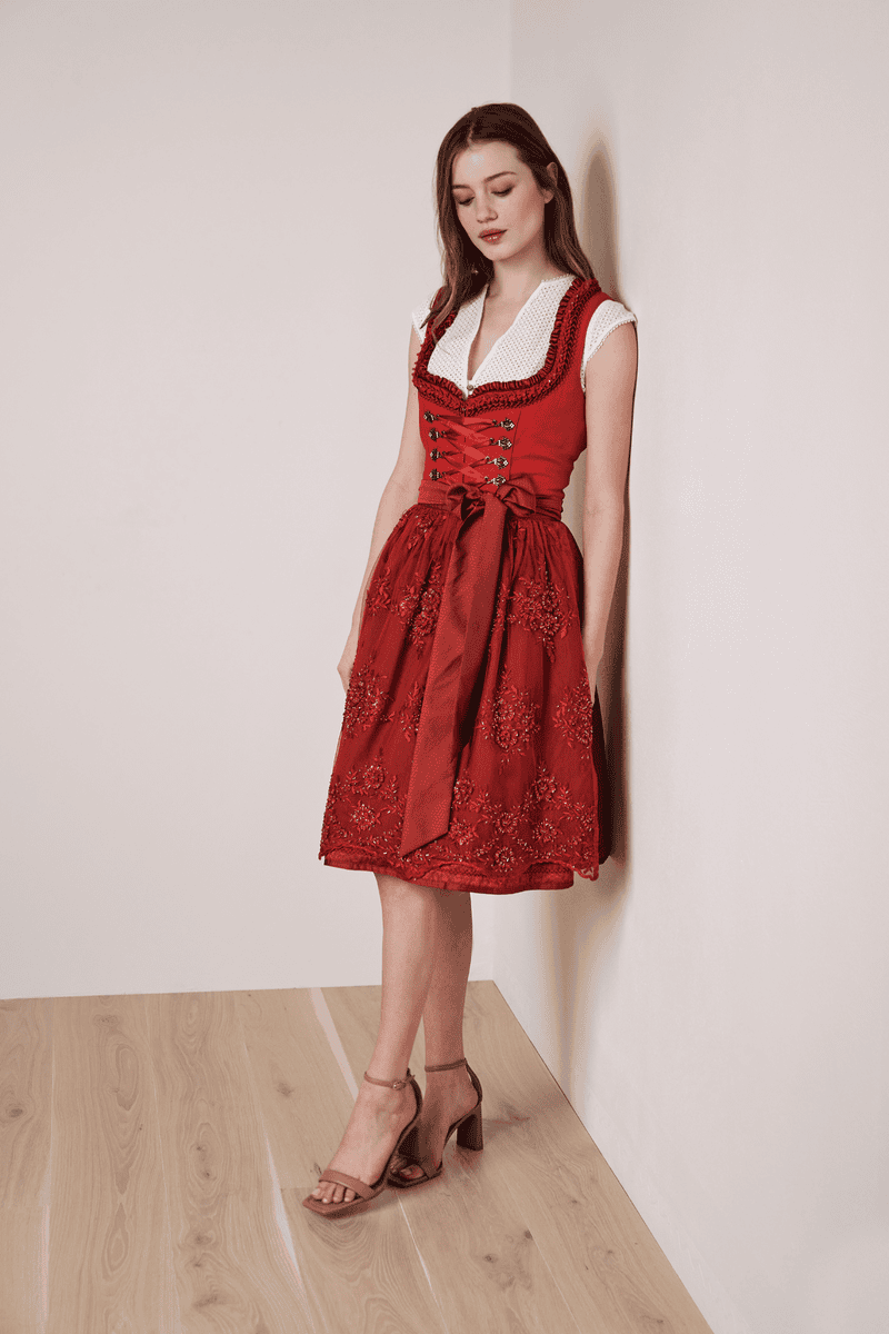 Red dirndl deals
