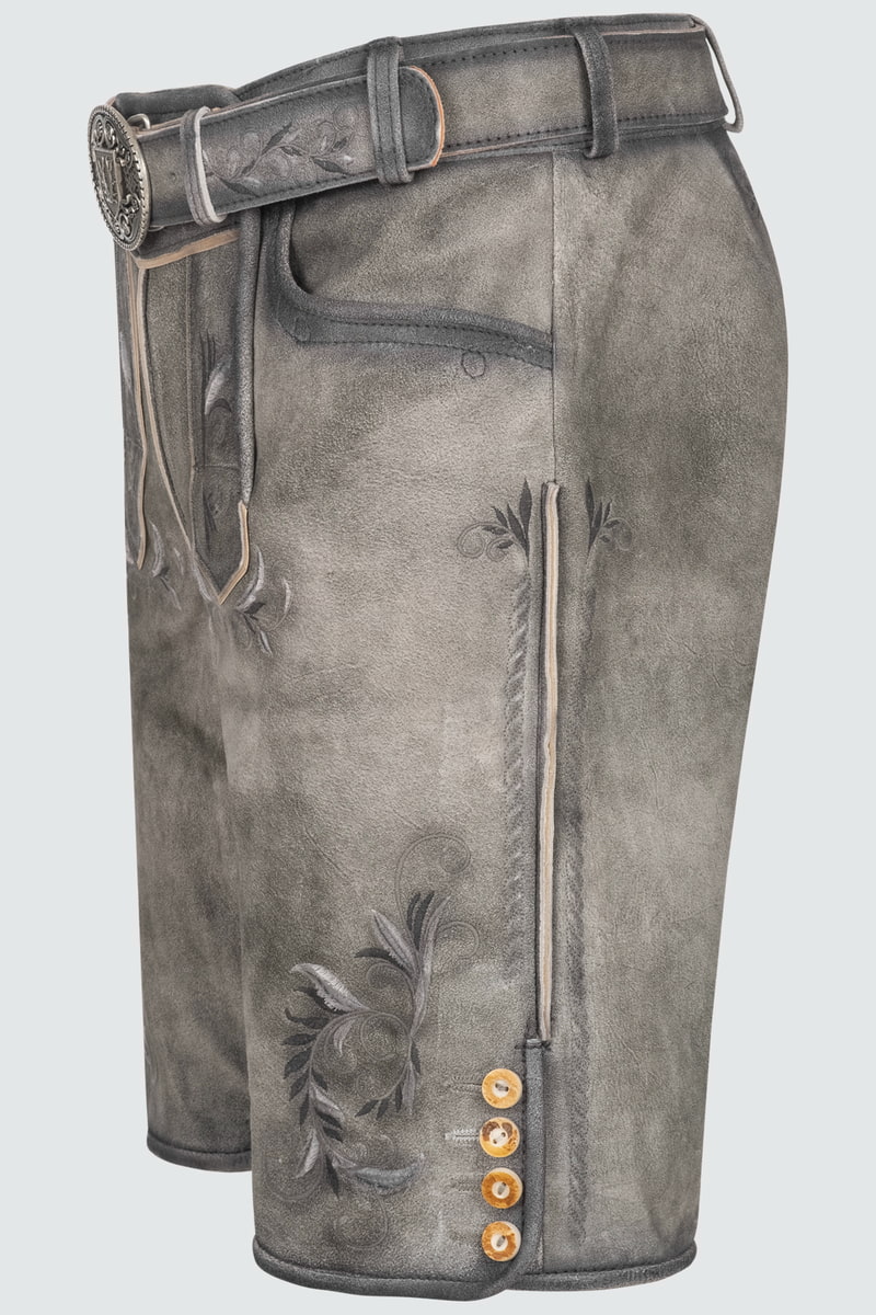 Lederhose Chris mit Gürtel