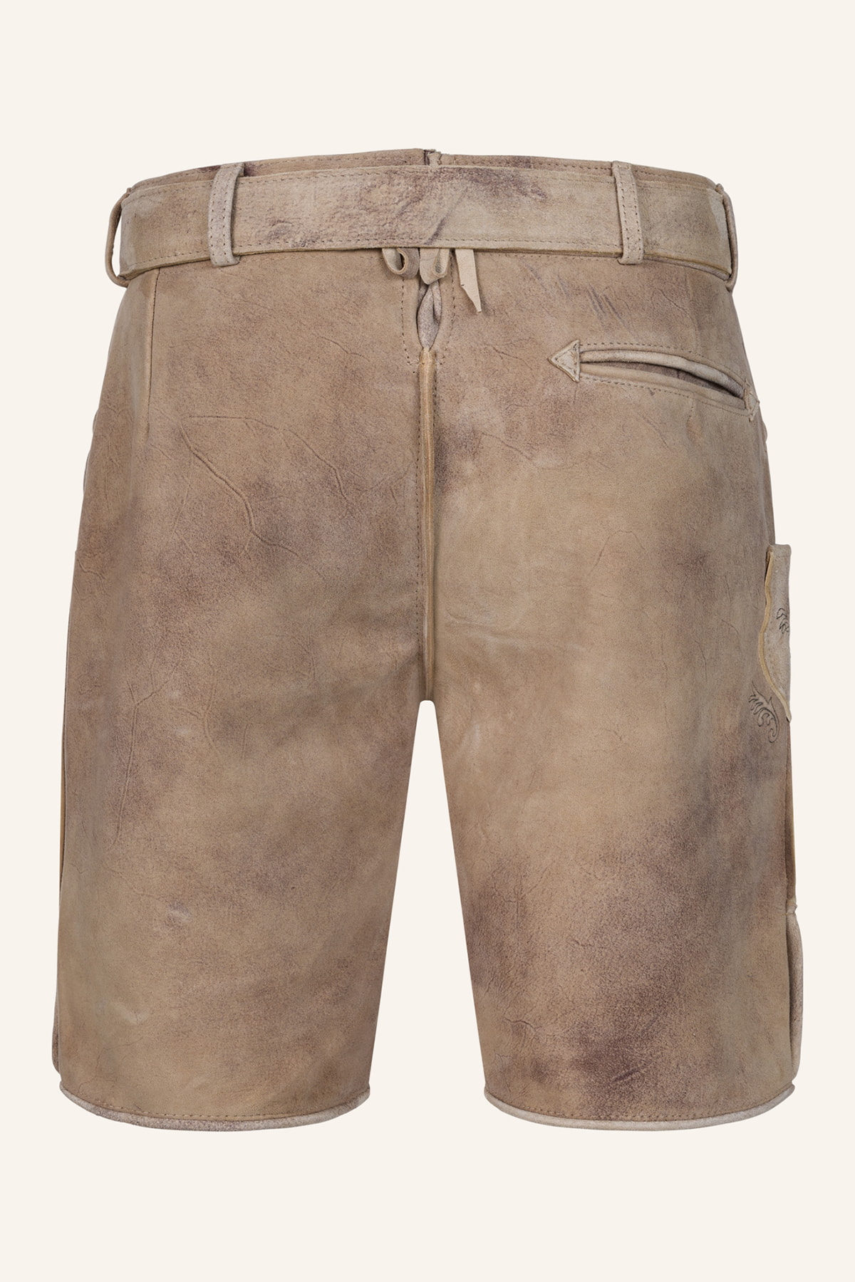 Lederhose Patrizio mit Gürtel