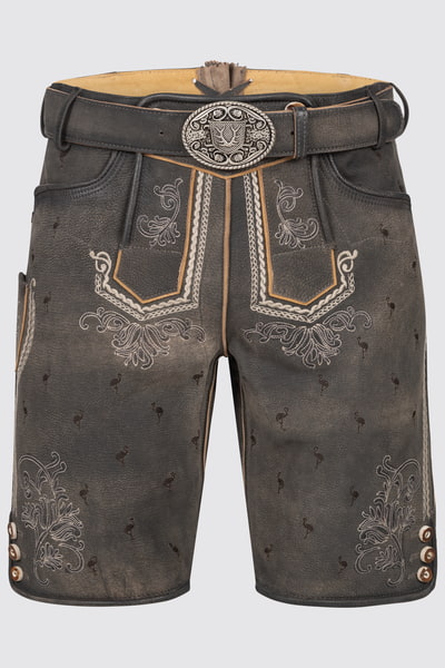 Lederhose Udo with belt