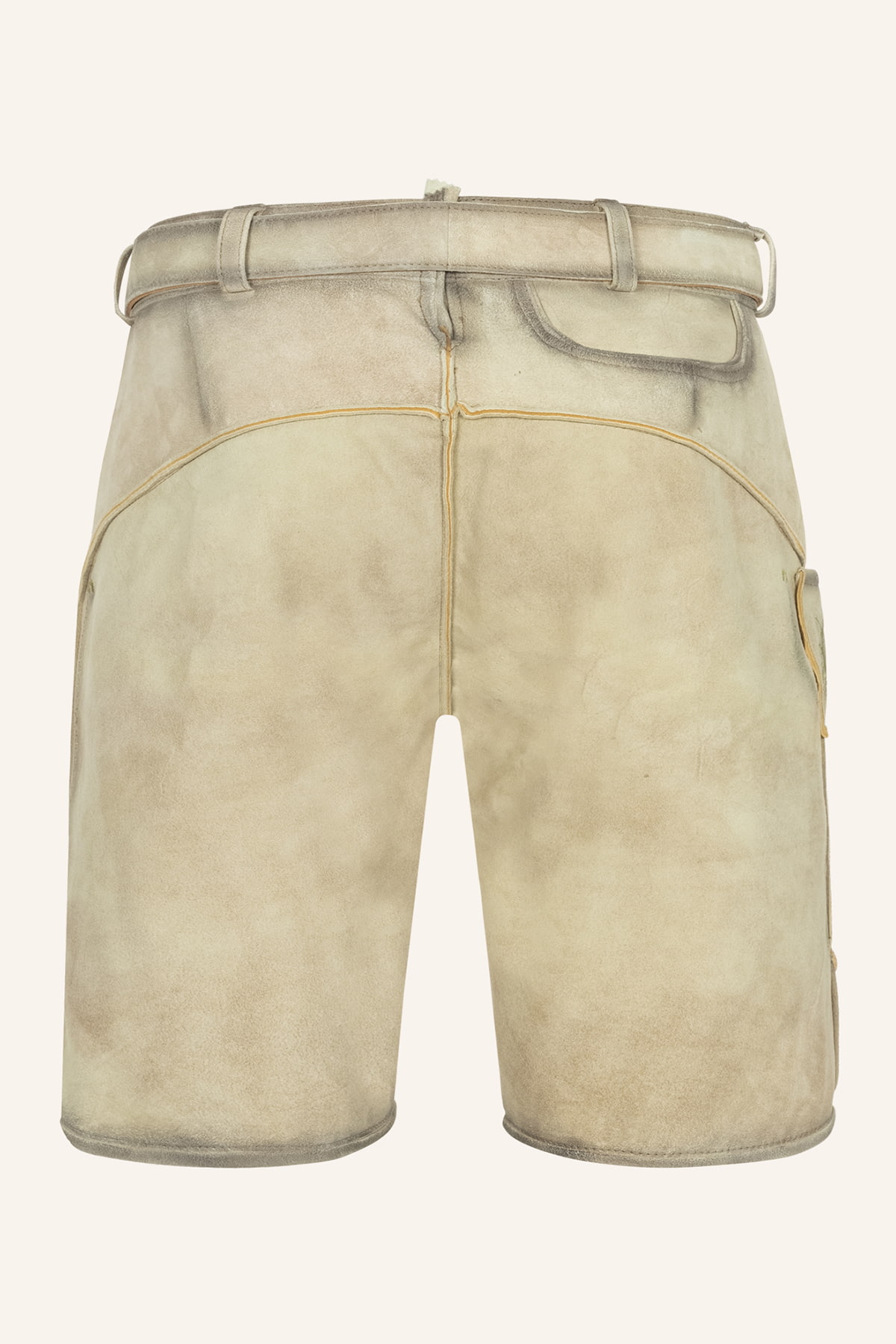 Lederhose Arlo mit Gürtel