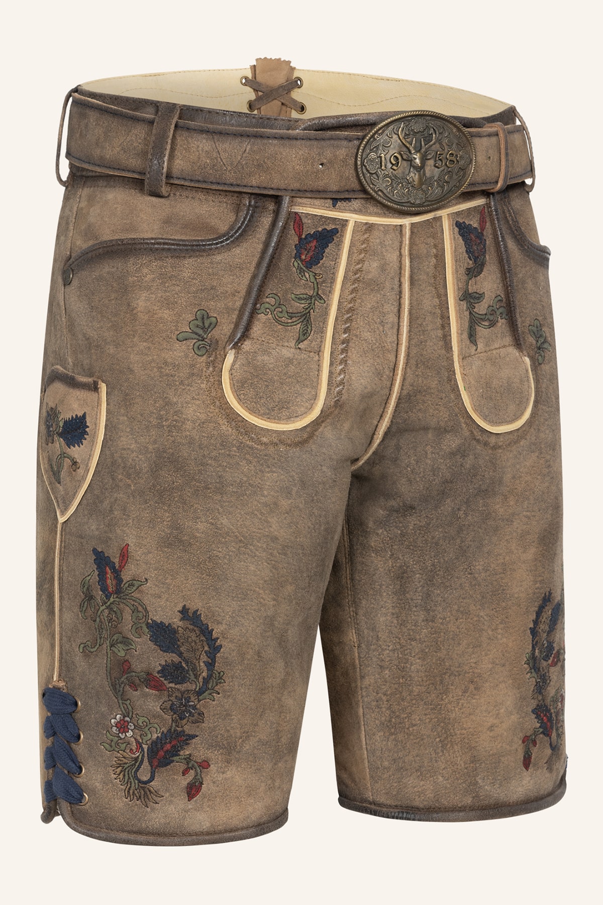 Lederhose Emil with belt
