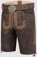 Lederhose Roger mit Gürtel