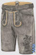 Lederhose Charlie mit Gürtel