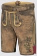 Lederhose Charlie mit Gürtel