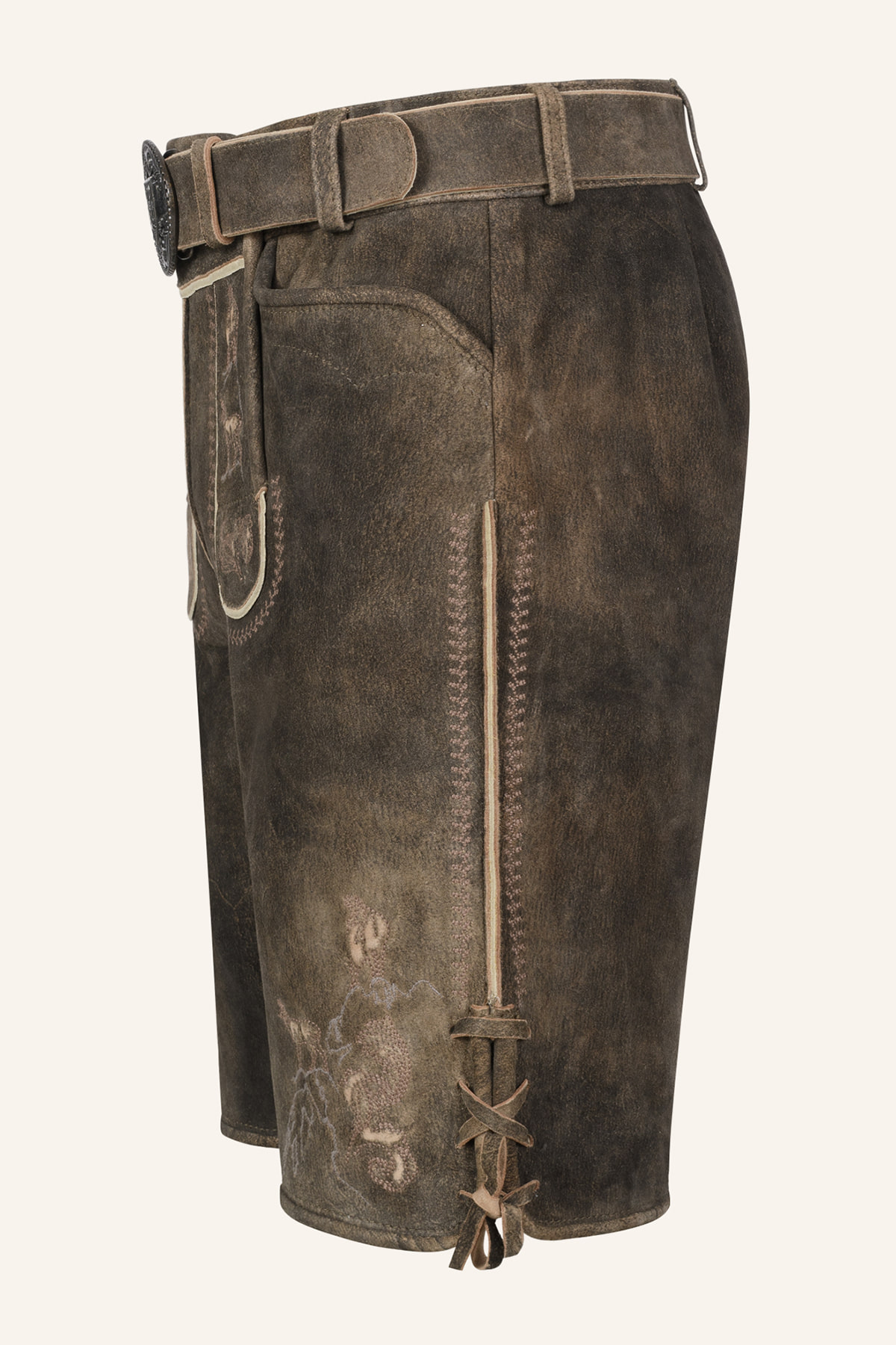 Lederhose Deniz with belt