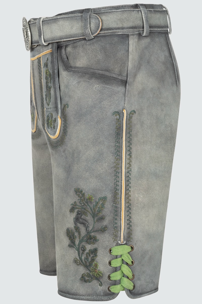 Lederhose Charlie mit Gürtel
