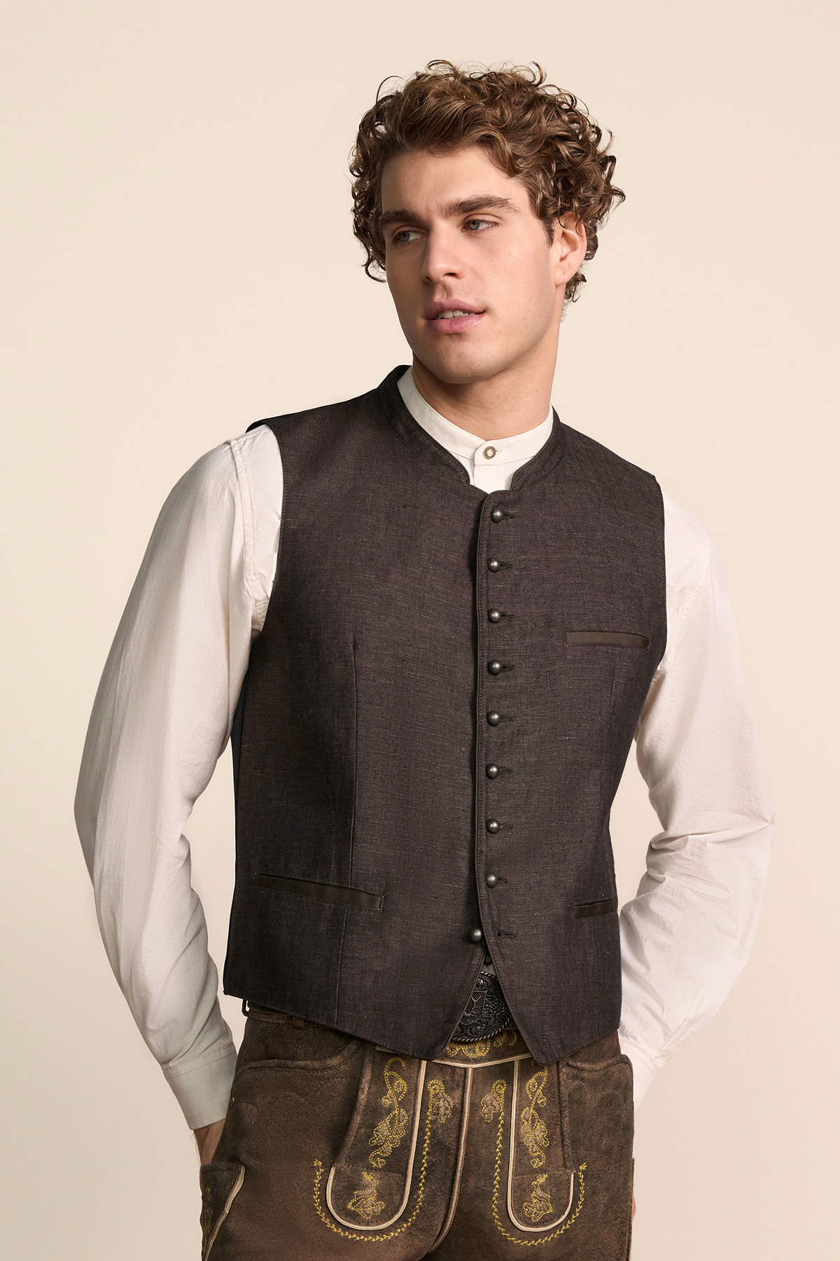 Trachten waistcoat Velrik