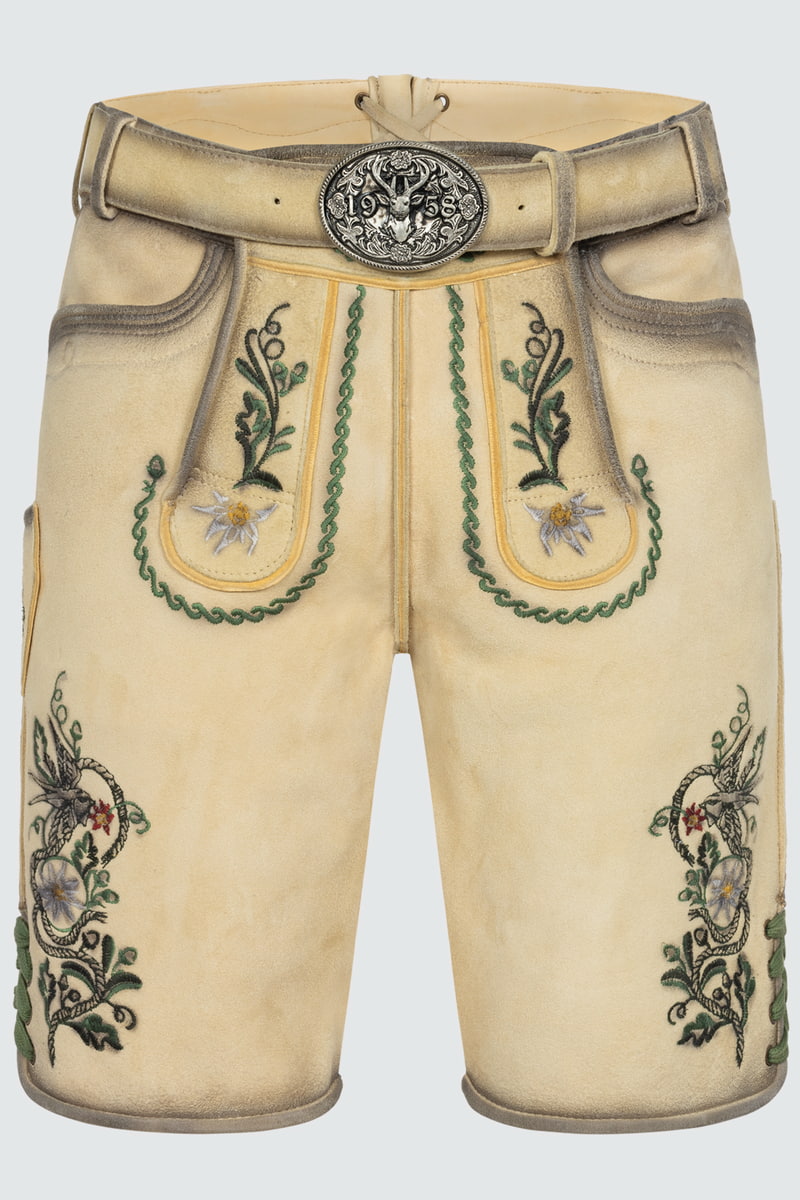 Lederhose Darian with belt