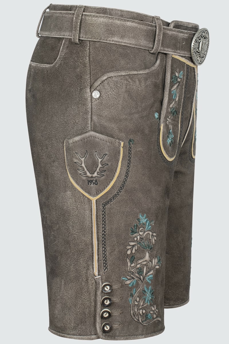 Lederhose Jorrit mit Gürtel