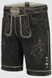 Lederhose Kuno mit Gürtel