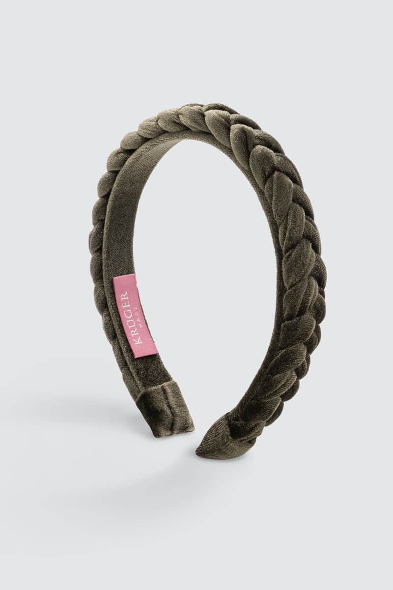 Slim velvet hairband