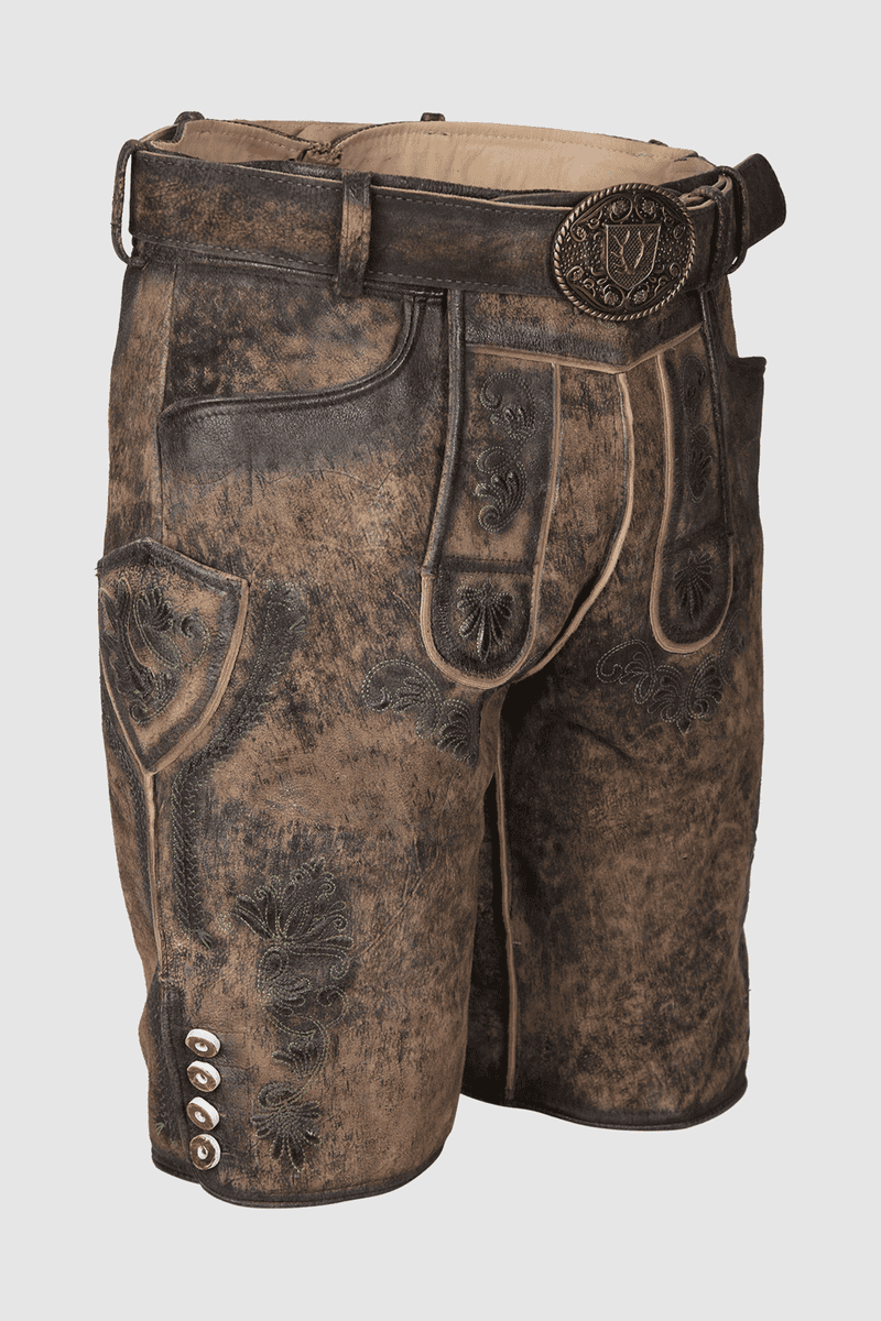 Lederhose Markus mit Gürtel