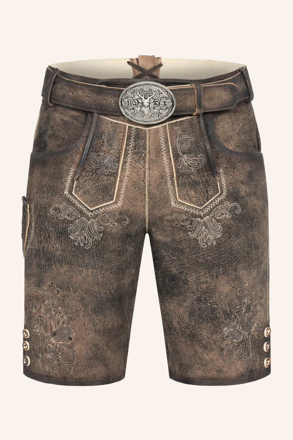 Lederhose Arijus with belt