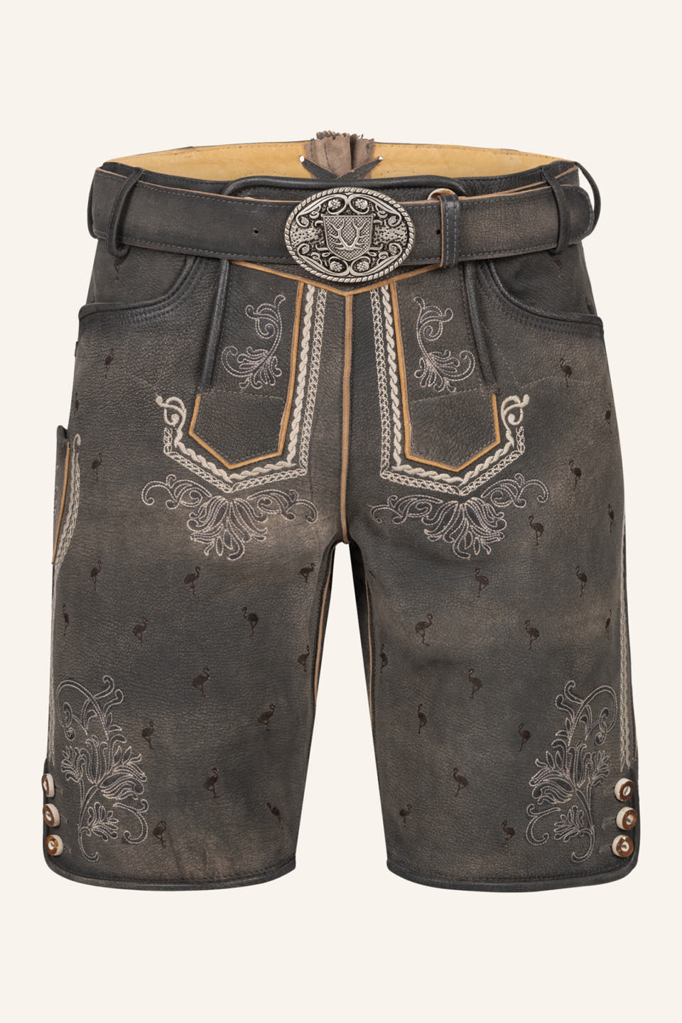 Lederhose Udo with belt