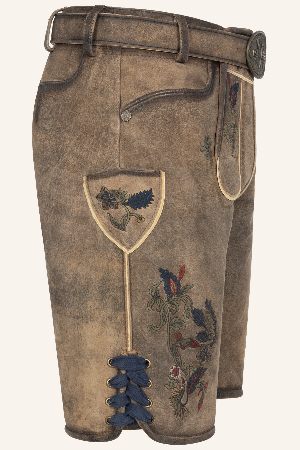 Lederhose Emil with belt