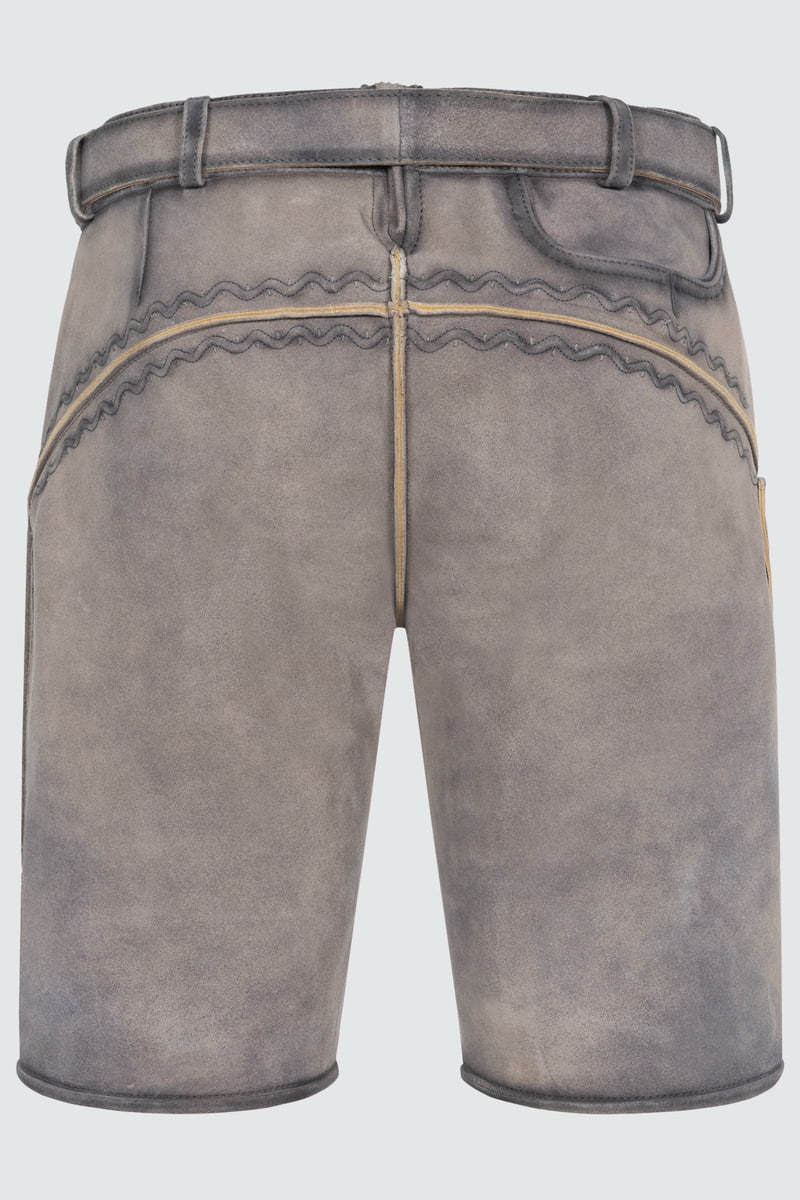 Lederhose Juan mit Gürtel