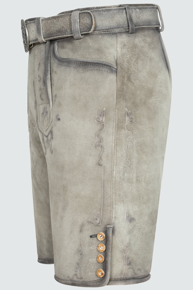 Lederhose Lenny mit Gürtel