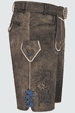 Lederhose Darian mit Gürtel