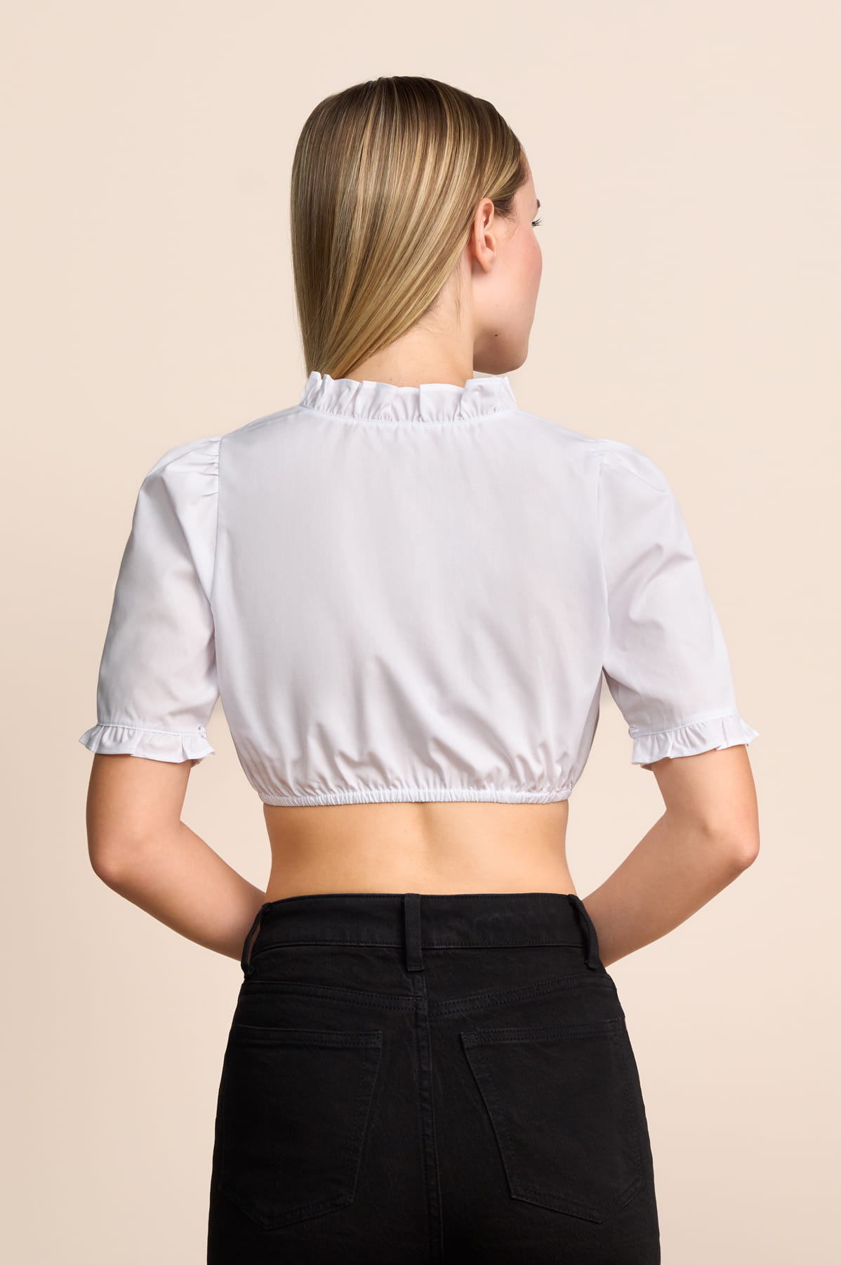 Dirndl blouse Negra