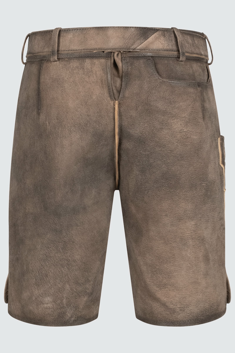 Lederhose Mailo mit Gürtel