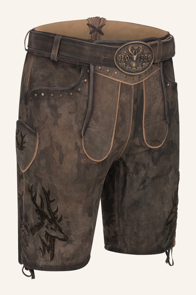 Lederhose Matze with belt 