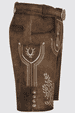 Lederhose Nevio mit Gürtel