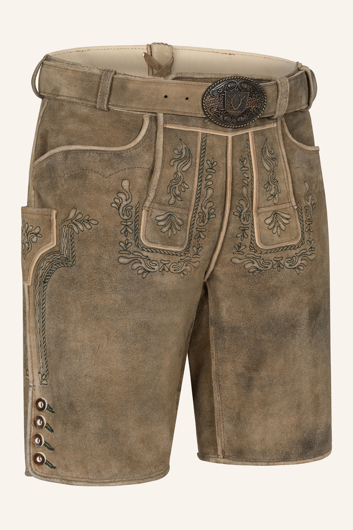 Lederhose Karim with belt